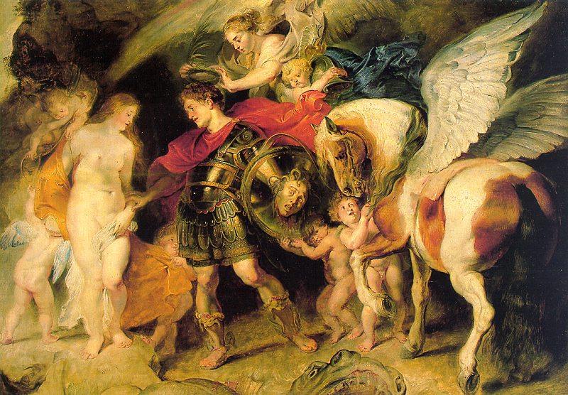 Peter Paul Rubens Perseus Liberating Andromeda France oil painting art